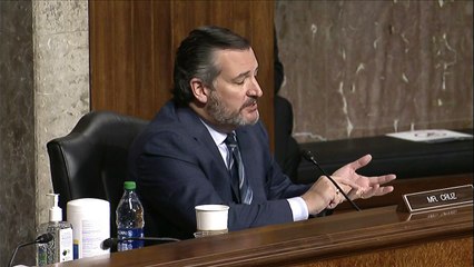 Big Tech Hearing - Senator Cruz questions Twitter CEO on blocking stats