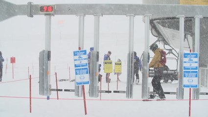 Mammoth Mountain recieve a nice blanket of snow
