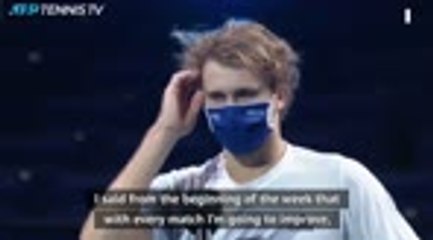 Download Video: Zverev hasn't thought about how to beat Djokovic in crucial ATP Finals clash