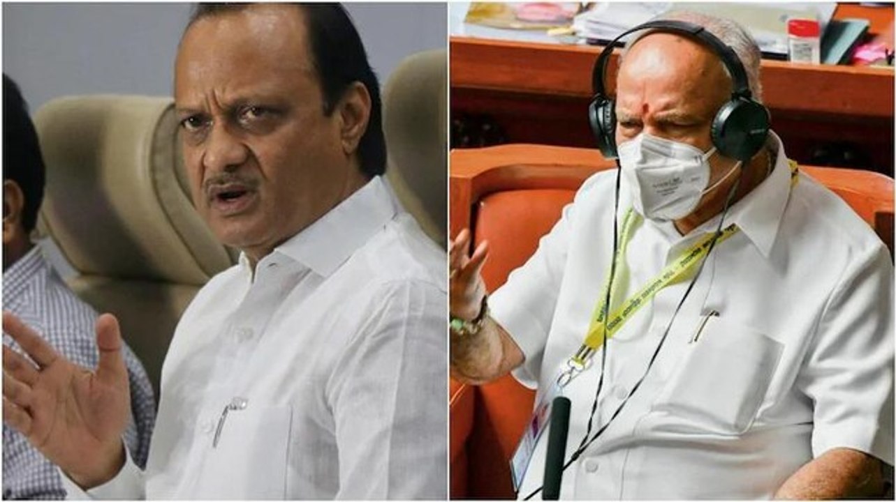 Ajit Pawar’s call to include Karnataka districts in Maharashtra triggers angry protests; Yediyurappa condemns statement