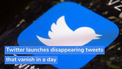 Twitter launches disappearing tweets that vanish in a day, and other top stories in technology from November 19, 2020.