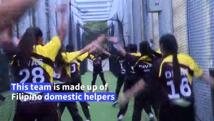 Cleaning up: domestic workers take Hong Kong cricket by storm