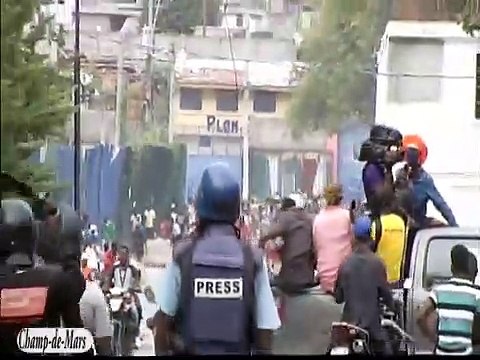 Port-au-Prince / Figi Lari / Champ-de-Mars / Manifestasyon opozisyon 18 Novembre 2020