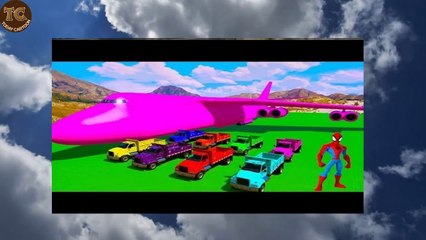 Spiderman Cars Colored Games Avengers Superheroes Spider-Man L part 1ightning Mcqueen Cars Police Ironman