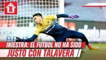 'El futbol no ha sido justo con Talavera', aseguró Andrés Iniestra