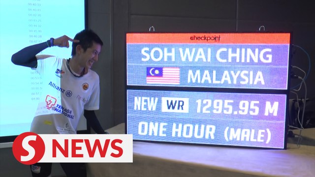 M’sia's top tower runner completes attempt at Guinness World Records, awaits official results