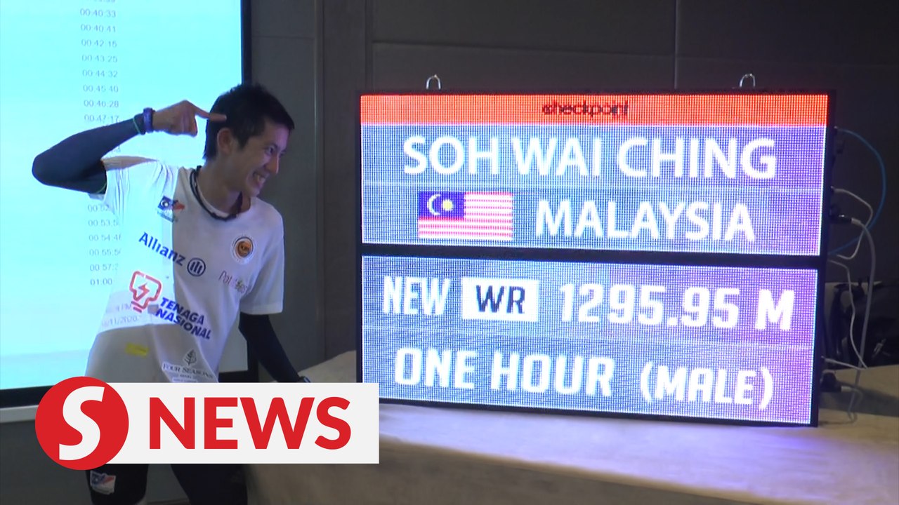 M’sia's top tower runner completes attempt at Guinness World Records, awaits official results