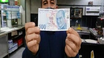 Sahte sanıp bankaya gitti ama para gerçek çıktı