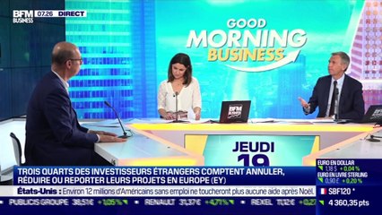 Marc Lhermitte (EY) : L'investisement étranger en France en baisse de 35% - 19/11