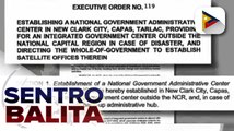 Pagkakaroon ng back-up gov’t center sa New Clark City, ipinag-utos ni Pres. #Duterte