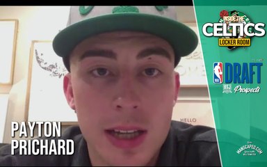 Payton Pritchard Celtics Press Conference