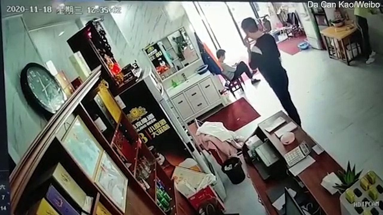 Explosion dans un restaurant