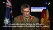 Australian military chief reacts to report on Afghan killings
