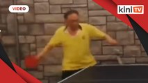 Anwar shares ping pong smashing skills on Facebook