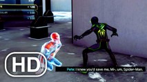 Miles Saves Kidnapped Peter Parker Scene HD - Spider-Man Miles Morales