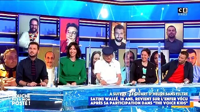 René Malleville s'emporte dans Touche pas à mon poste contre Benjamin Castaldi - C8