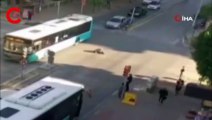 Kimse anlam veremedi! Trafiğin ortasında ne yapıyor?