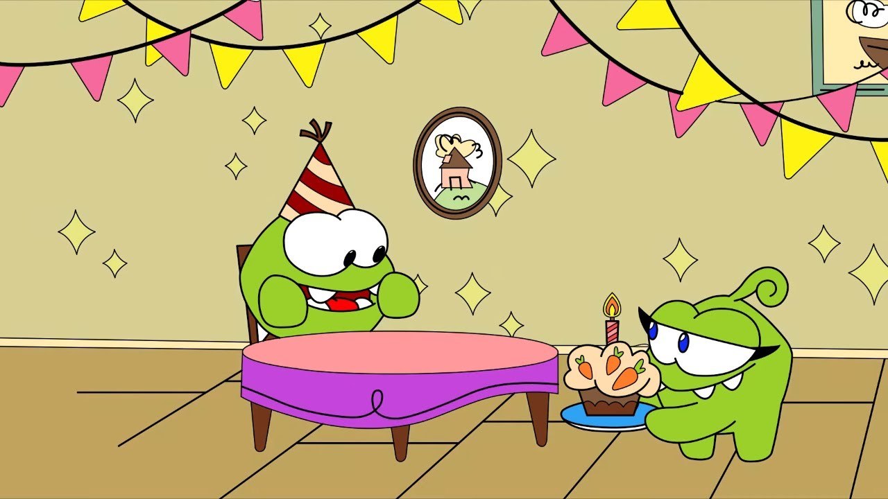 Om Nom Stories: Birthday - Funny cartoons for kids