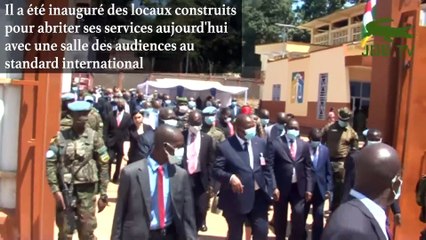 INAUGURATION DE LA COUR PENALE SPECIALE EN CENTRAFRIQUE