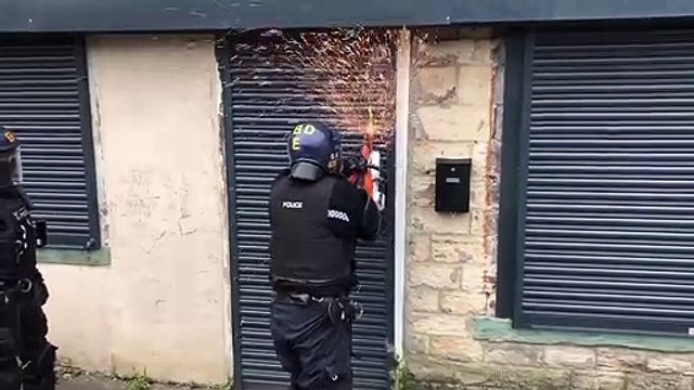 Lancashire Police raid on Burnley cannabis farm