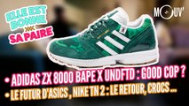 adidas ZX 8000 Bape x UNDFTD, ASICS Gel-Kayano 14, Nike TN2... et Crocs