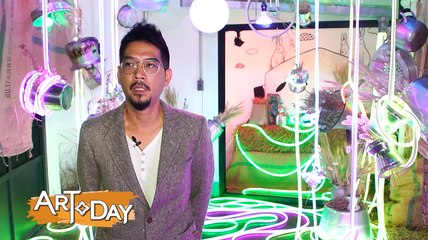 Art Today : นิทรรศการ OX Light” สีสันจากแสง สี เสียง