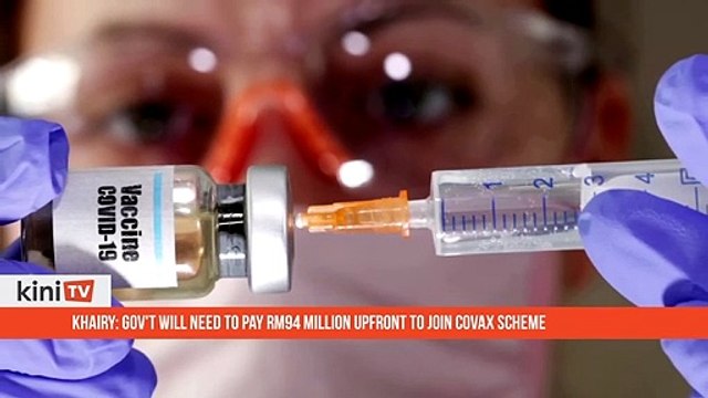 Khairy_ Health Ministry finalising date to sign Covax vaccine agreement