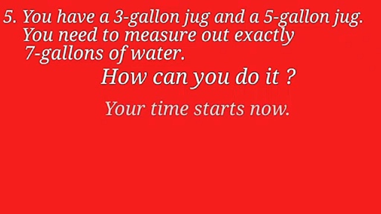 10 BRAIN TEASERS to test your logic skills.