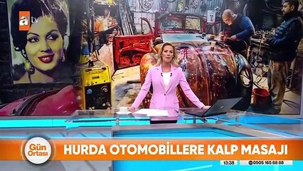 Hurda araçlar nostaljik tamirhanede sıfır hale getiriliyor