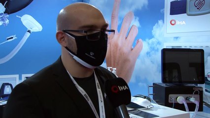 KKTC’nin yerli solunum cihazı ilk kez sergilendi