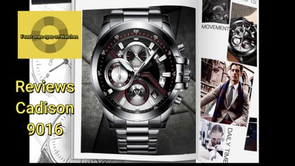 Cadisen  quartz 2020 review. A good looking,  fashionable watch.