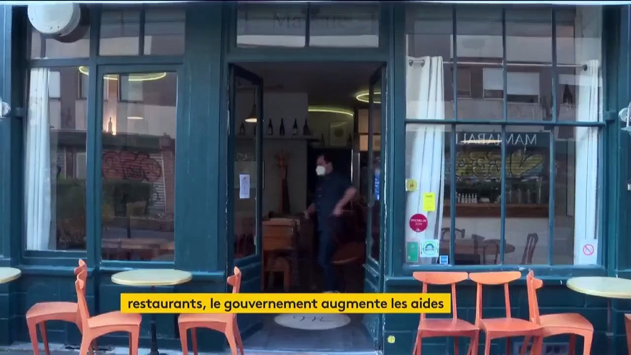 Restaurants : des aides revues à la hausse
