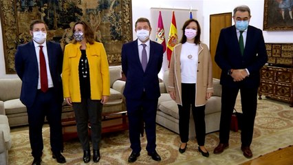 Page se reúne con la alcaldesa de Alcázar de San Juan
