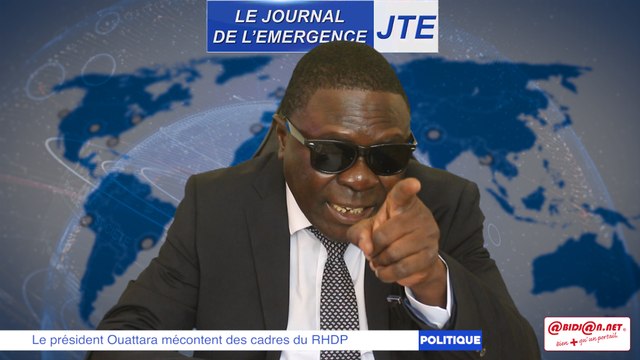 JTE/ Le président Ouattara mécontent des cadres du RHDP, Gbi explique