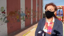 ŞANLIURFA - Öğrenciler okullarının duvarlarını bozkırın canlılarıyla renklendirdi