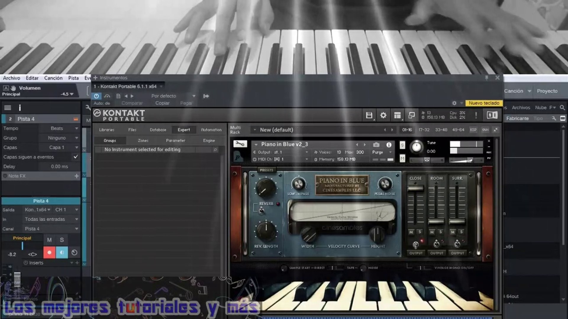 LOS MEJORES PIANOS PARA KONTAKT #7 - Piano in Blue By CINE SAMPLES - Vídeo  Dailymotion