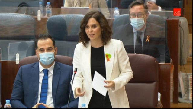 Ayuso pregunta a Gabilondo si va a seguir mirando hacia otro lado con Bildu