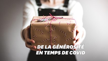 Descargar video: Pour Noël, des boîtes cadeaux sont conçues en confinement pour les plus démunis