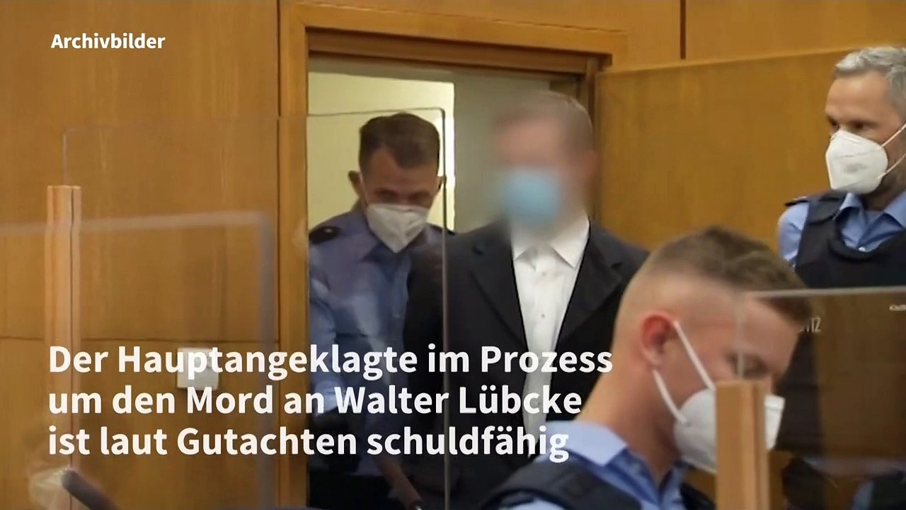 Lübcke-Mord: Hauptangeklagter laut Gutachten schuldfähig