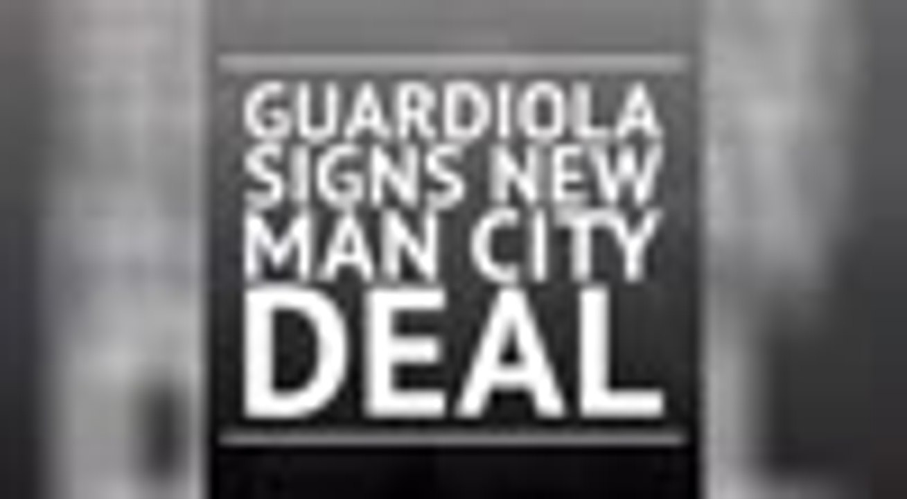 Guardiola signs new Man City deal