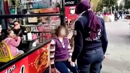 Elinde içki şişesi bulunan 16 yaşındaki genç baygınlık geçirdi