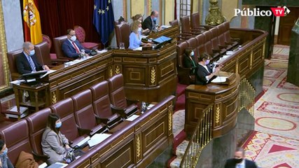 La diputada Inés Sabanés explica en el Congreso cuál es el problema de la Educación