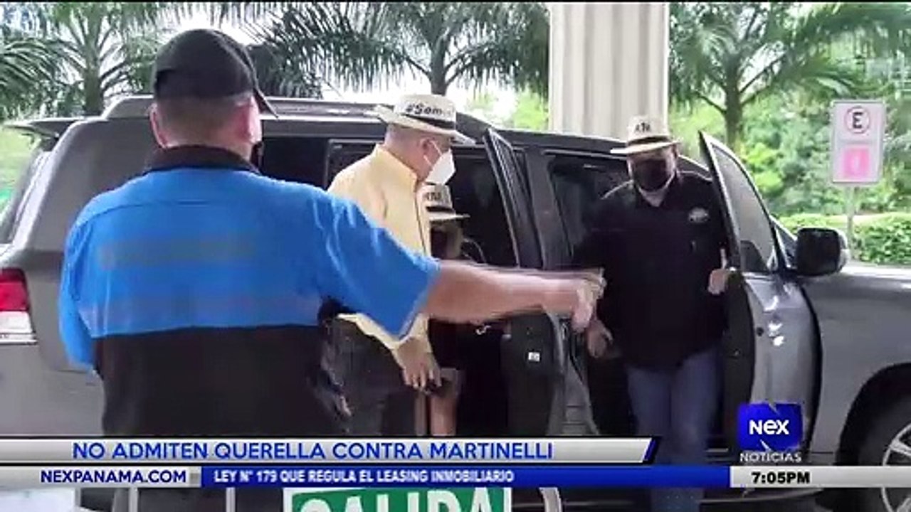 No admiten querella contra Martinelli - Nex Noticias