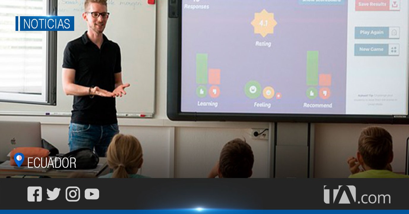 Escuelas estadounidenses convocan a profesores ecuatorianos