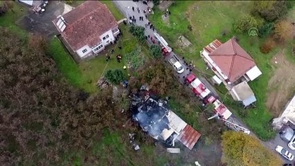 DÜZCE - Evde çıkan yangında bir kişi öldü