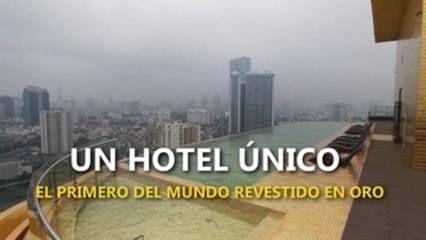 Inauguran en Vietnam el primer hotel del mundo con sus muros revestidos en oro
