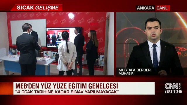 Son dakika... MEB'den 'yüz yüze eğitim' genelgesi | Video
