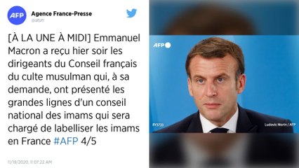 Islam: Macron obtient du CFCM la création d'un conseil des imams