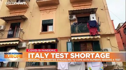 Coronavirus: Naples uses its coffee shop solidarity to help poor get a COVID test