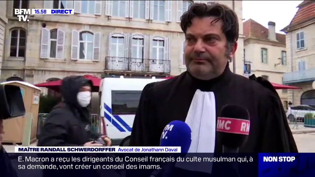 Randall Schwerdorffer, avocat de Jonathann Daval: Je ne suis pas sûr que Jonathann soit la clé de son procès (...) j'ai peur que la cour d'assises soit trop glaciale pour libérer sa parole